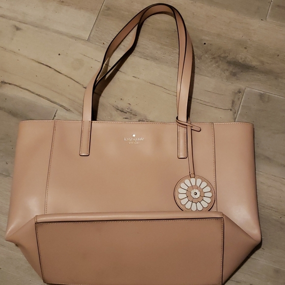Kate spade blush tote bag - Picture 1 of 6
